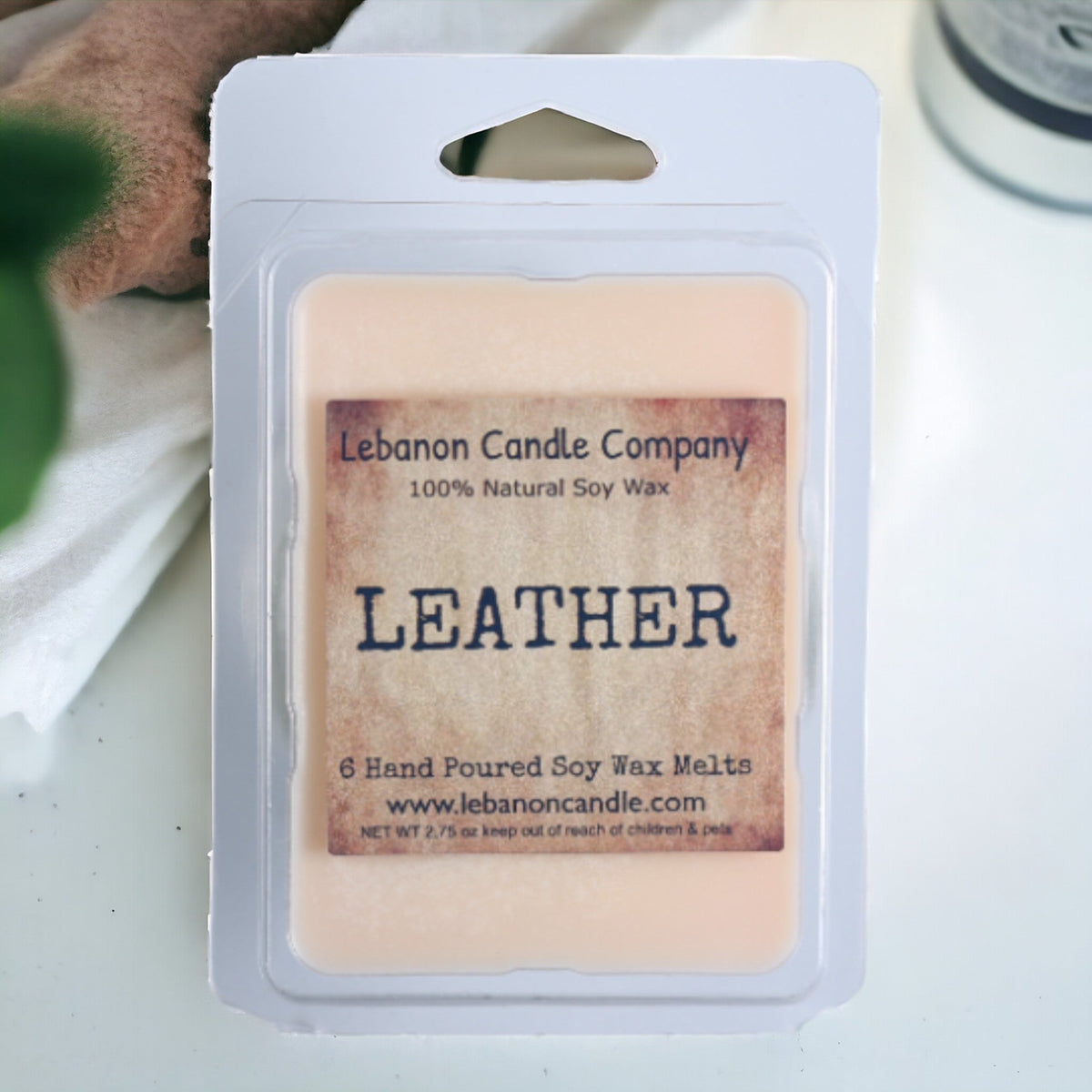 Leather Wax Melt