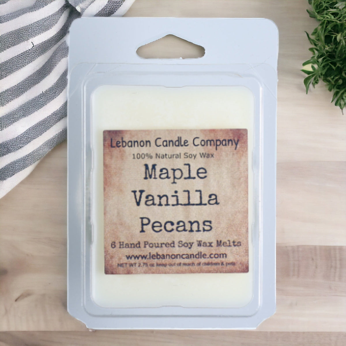Maple Vanilla Pecans Wax Melt