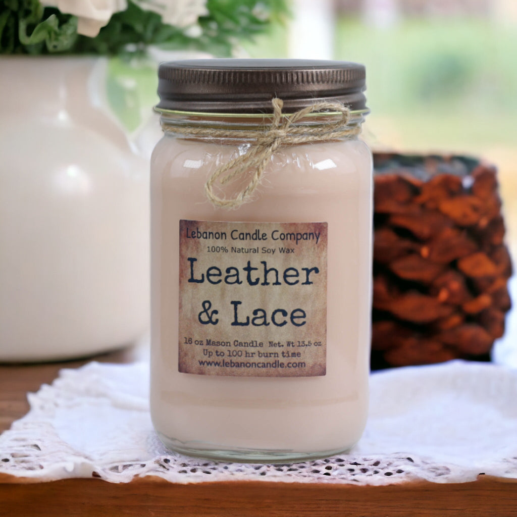 Leather & Lace Candle