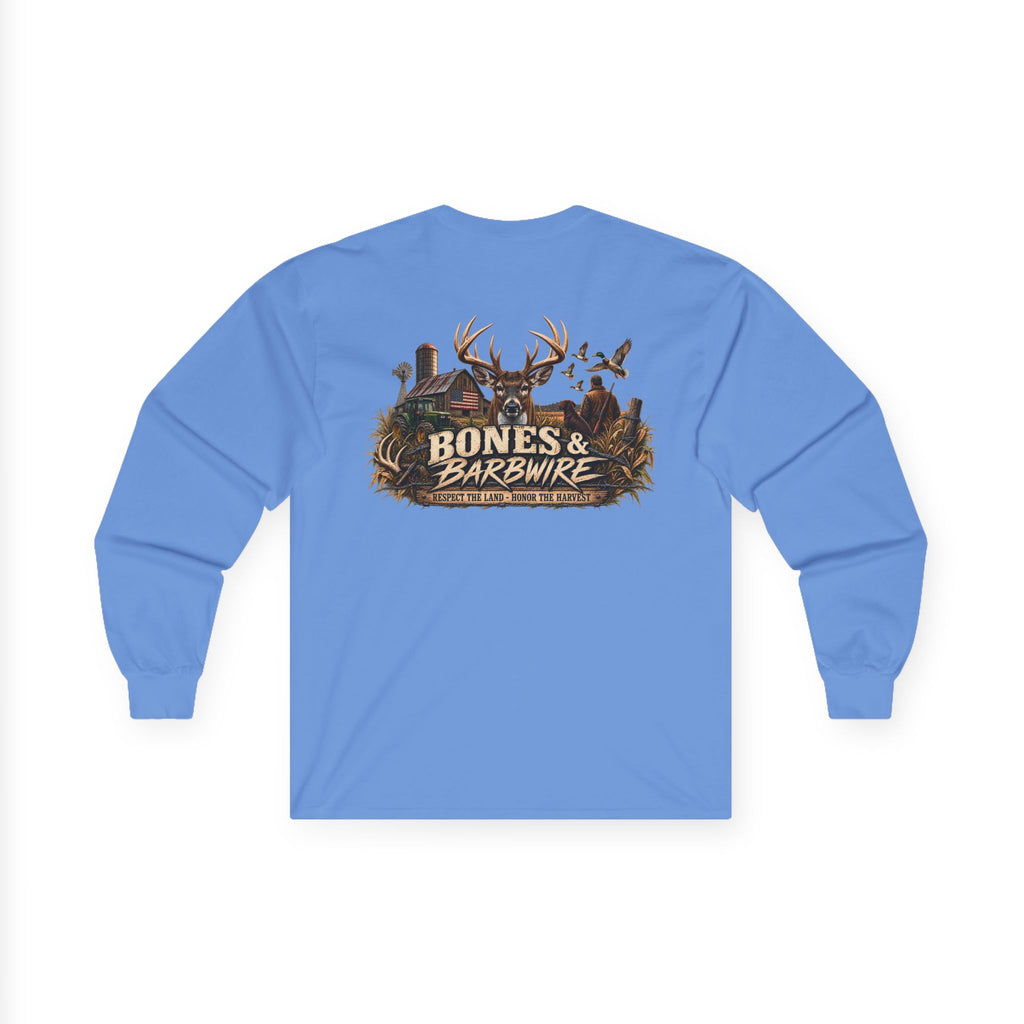 Farming Hunting  Longsleeve T-Shirt | Bones & Barbwire