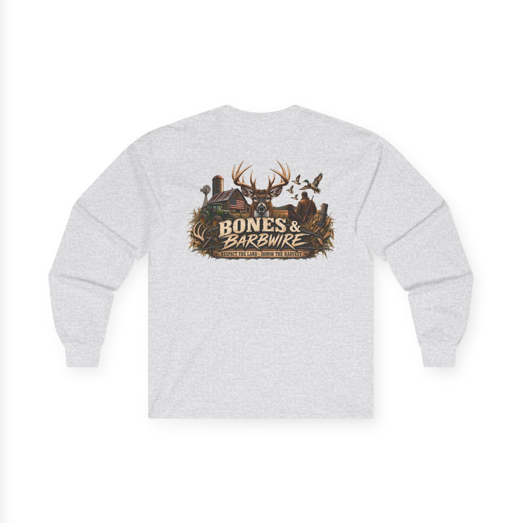 Farming Hunting  Longsleeve T-Shirt | Bones & Barbwire