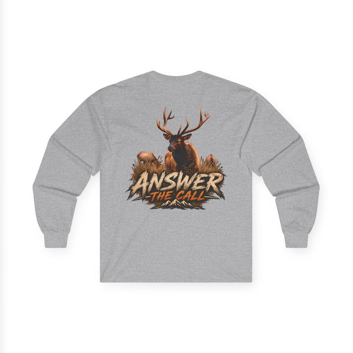 Answer the Call Elk Long Sleeve Shirt | Bones & Barbwire