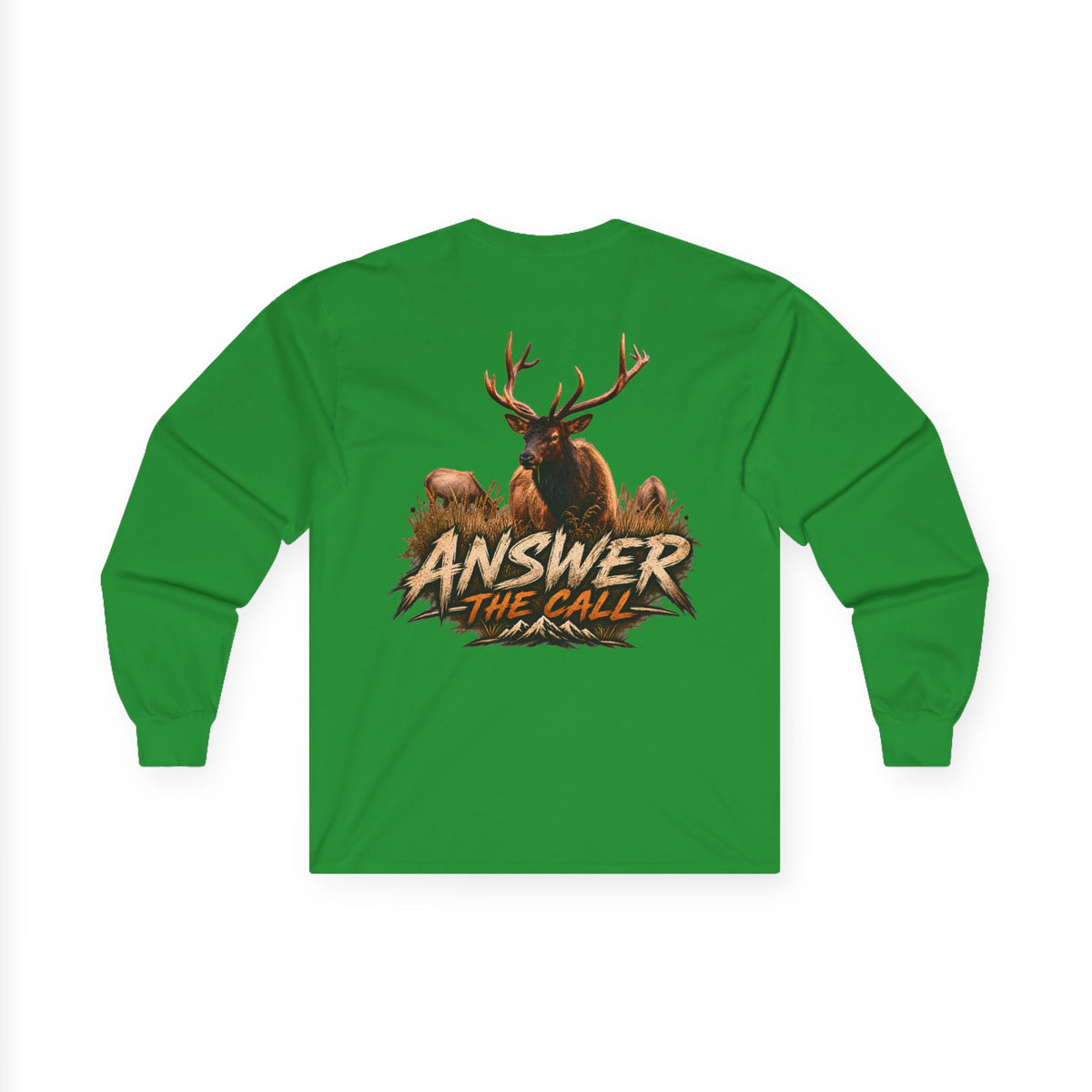 Answer the Call Elk Long Sleeve Shirt | Bones & Barbwire