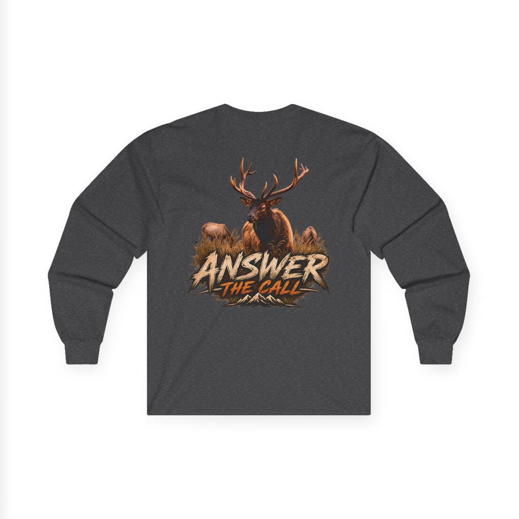 Answer the Call Elk Long Sleeve Shirt | Bones & Barbwire