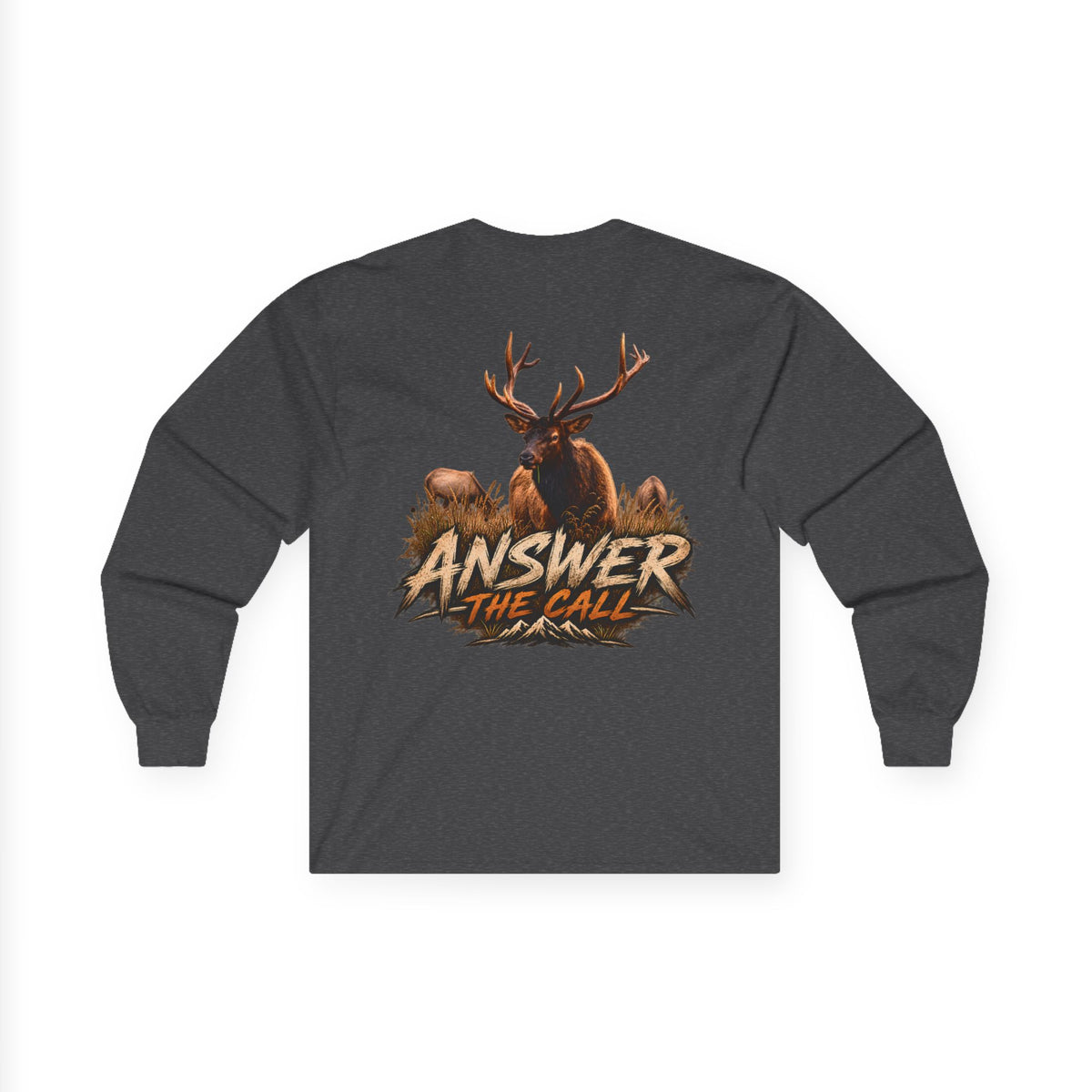 Answer the Call Elk Long Sleeve Shirt | Bones & Barbwire