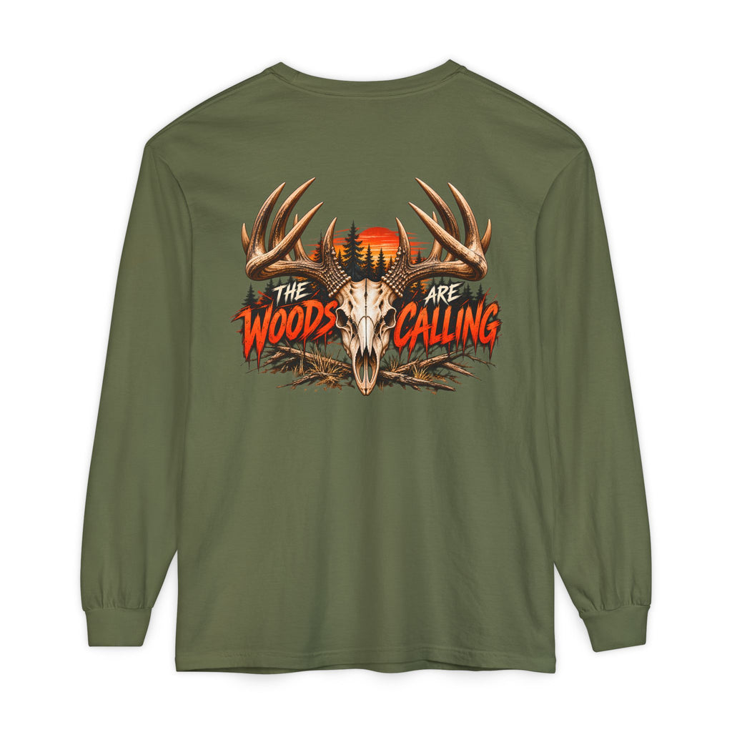 The Woods Are Calling Long Sleeve Tee