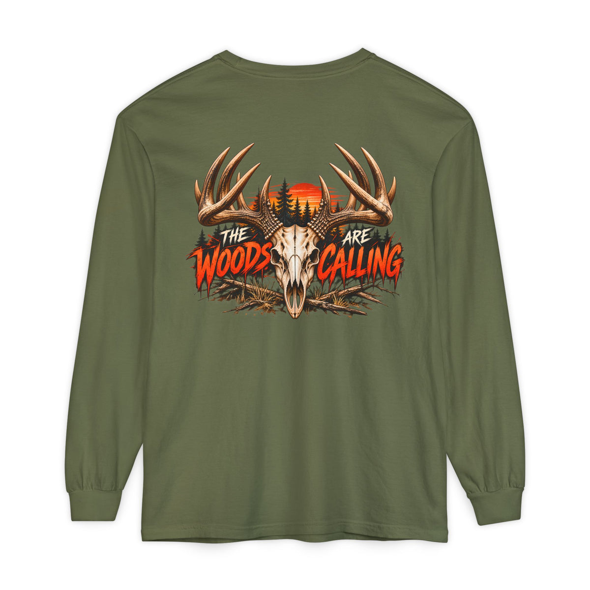 The Woods Are Calling Long Sleeve Tee
