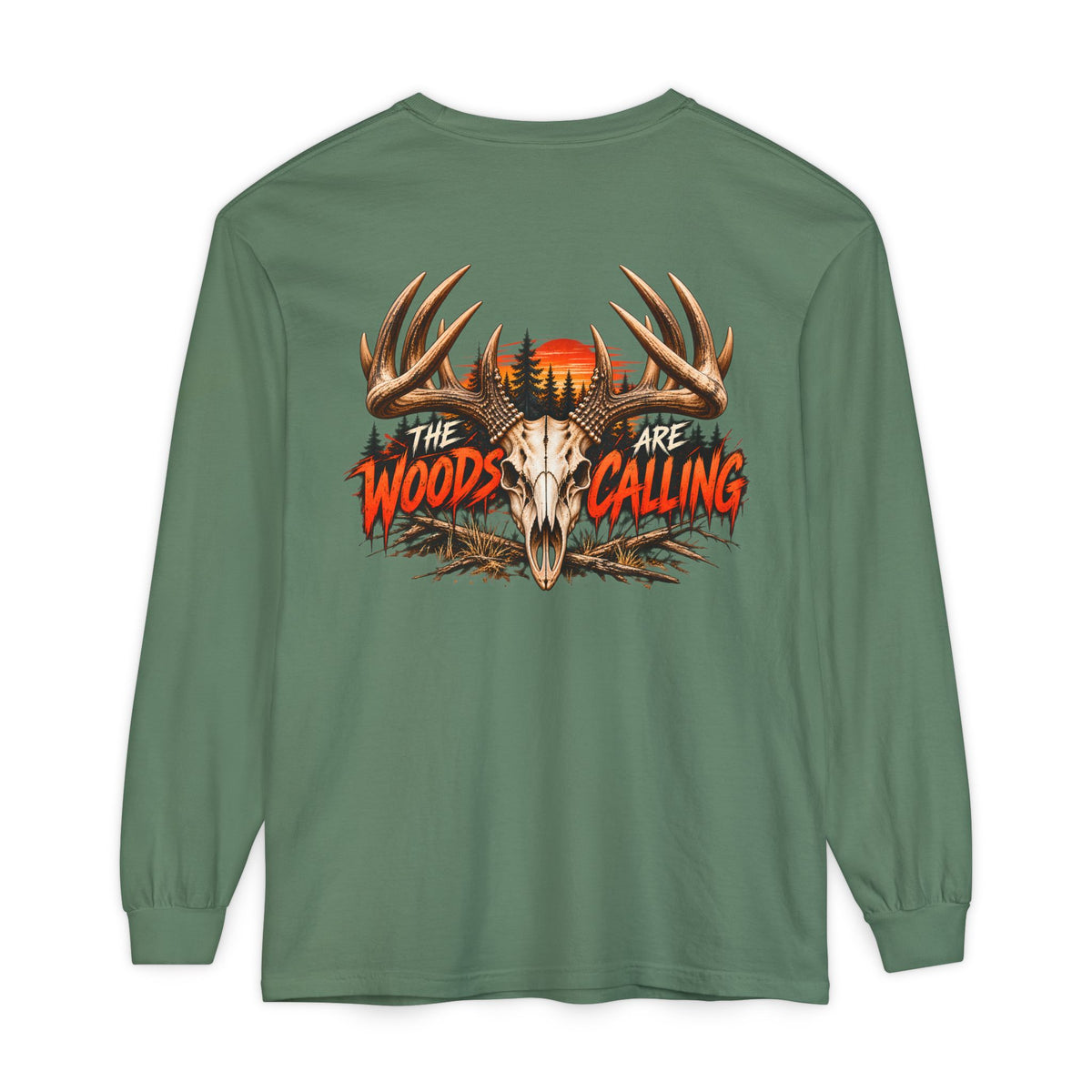 The Woods Are Calling Long Sleeve Tee