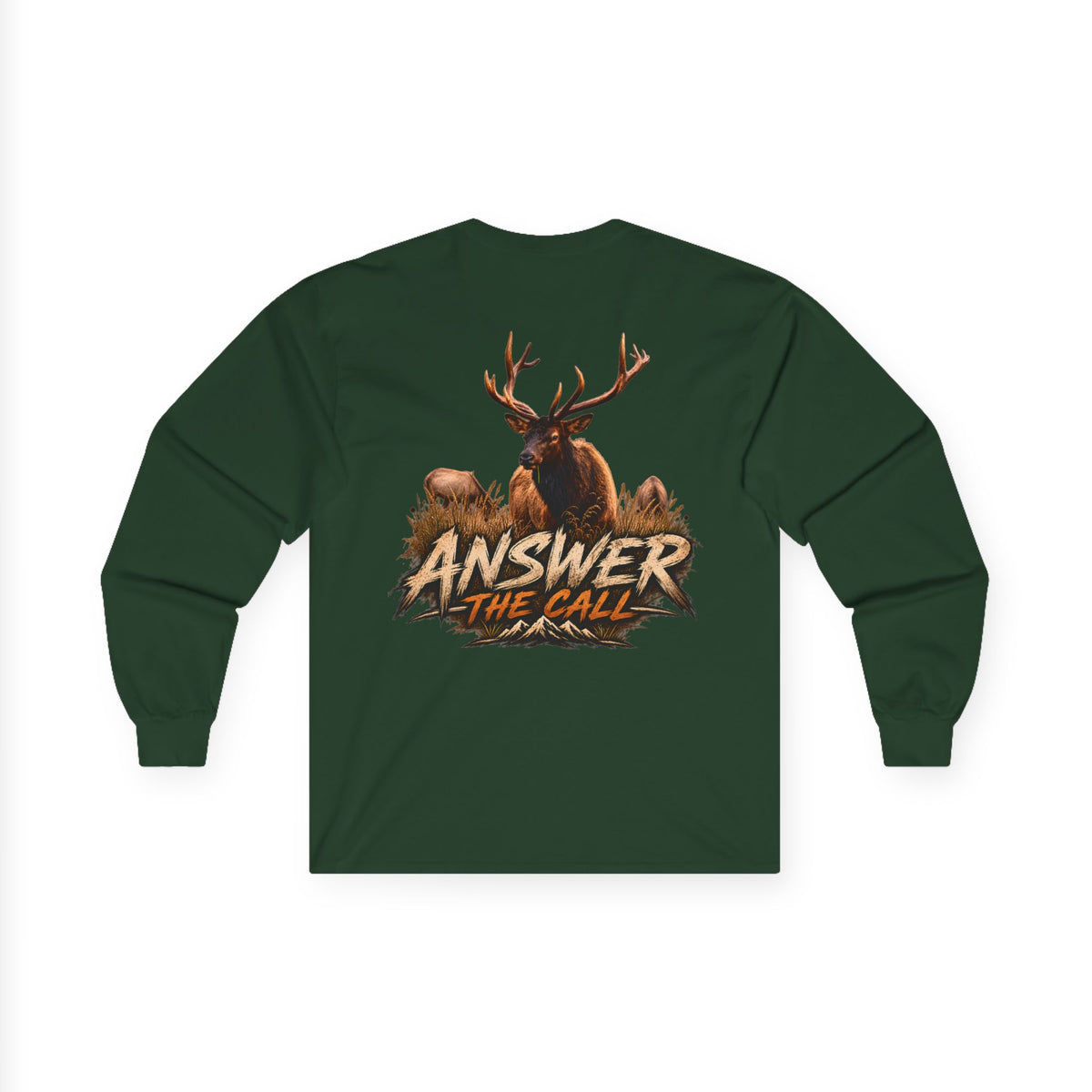 Answer the Call Elk Long Sleeve Shirt | Bones & Barbwire