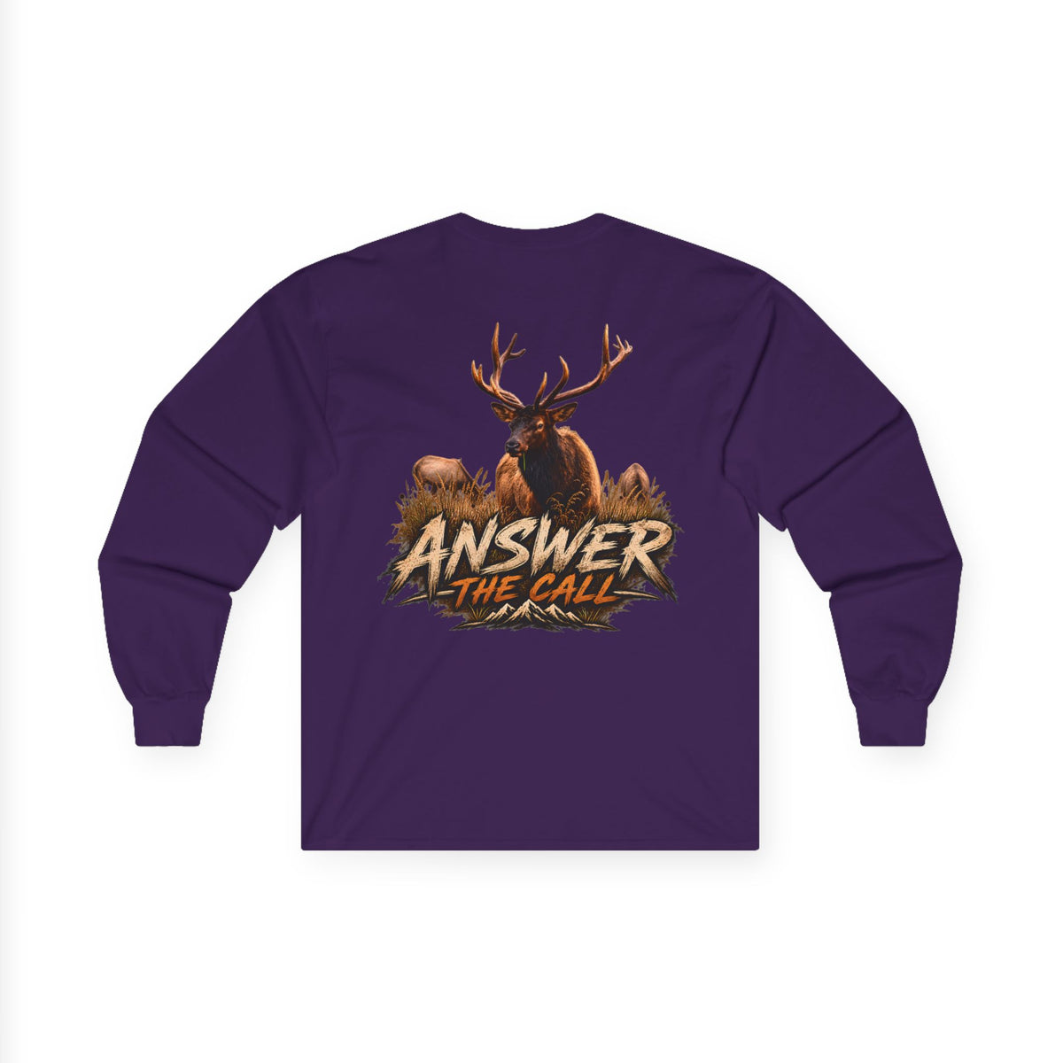 Answer the Call Elk Long Sleeve Shirt | Bones & Barbwire