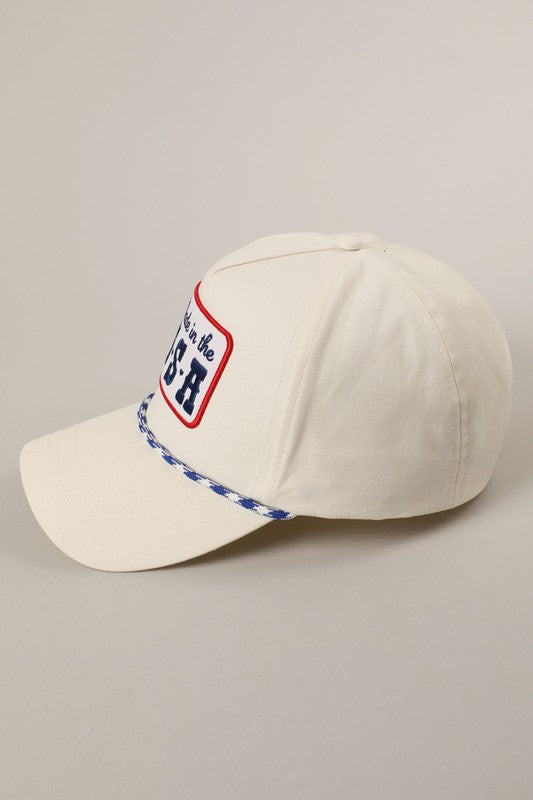 Made in The USA embroidered Hat