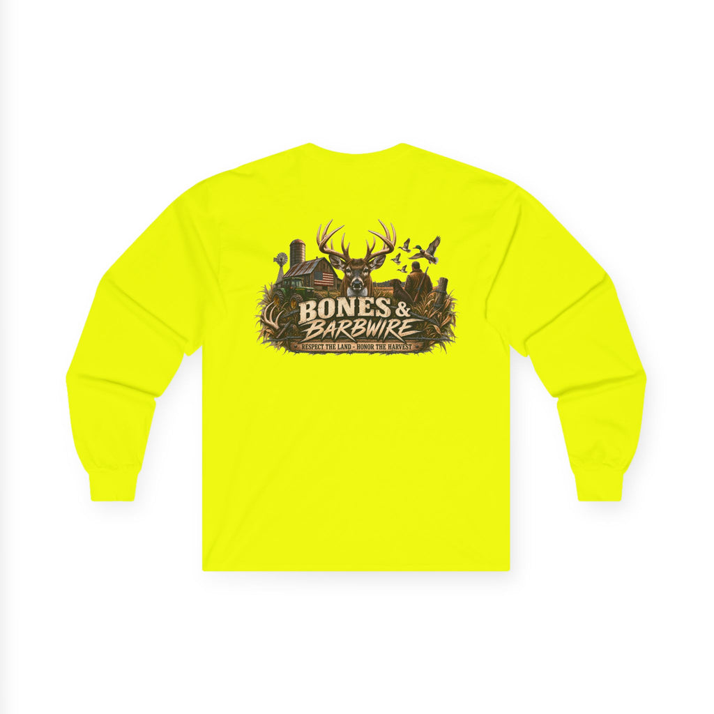 Farming Hunting  Longsleeve T-Shirt | Bones & Barbwire