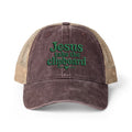 Jesus take the clipboard - Washed Mesh-Back Cap