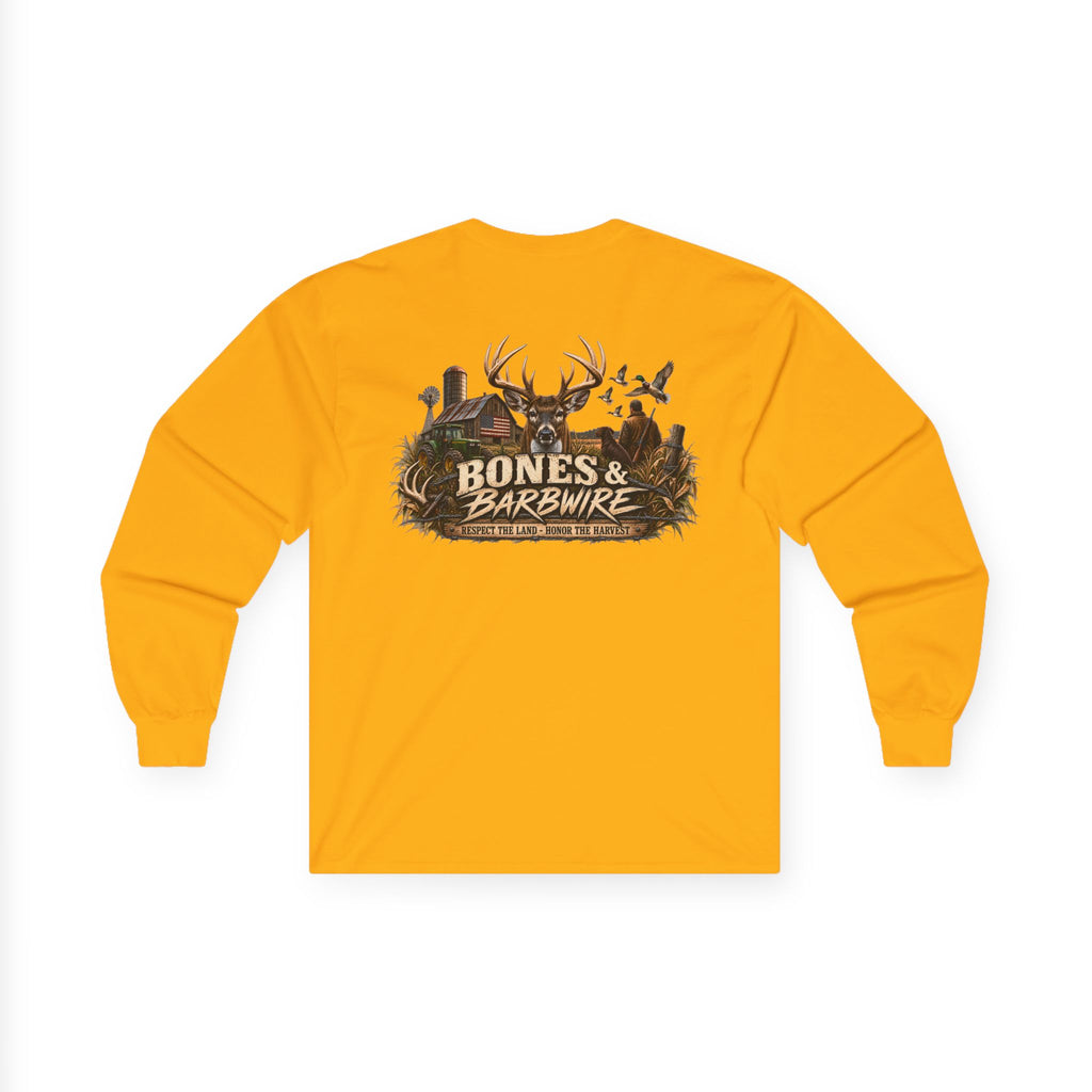Farming Hunting  Longsleeve T-Shirt | Bones & Barbwire