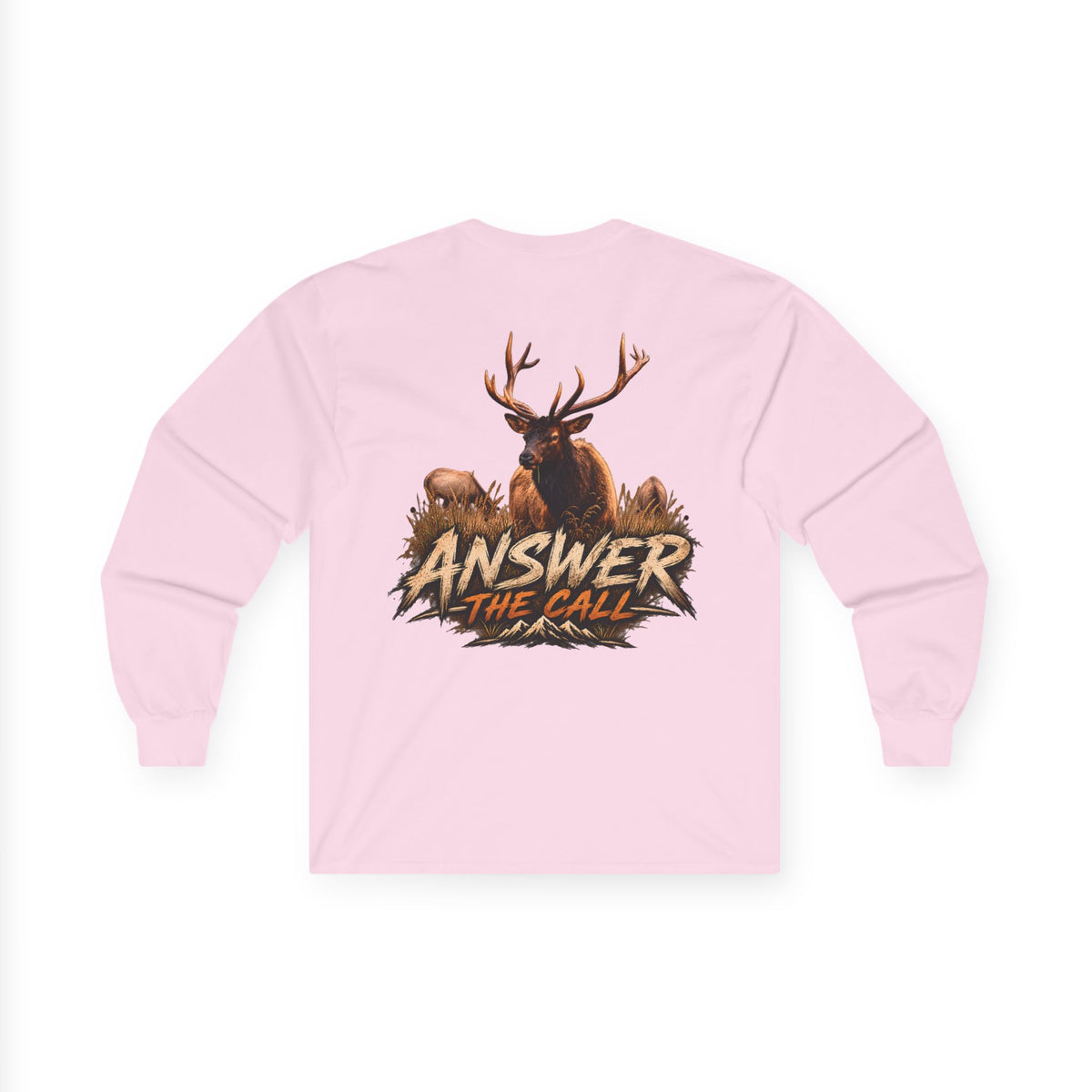 Answer the Call Elk Long Sleeve Shirt | Bones & Barbwire
