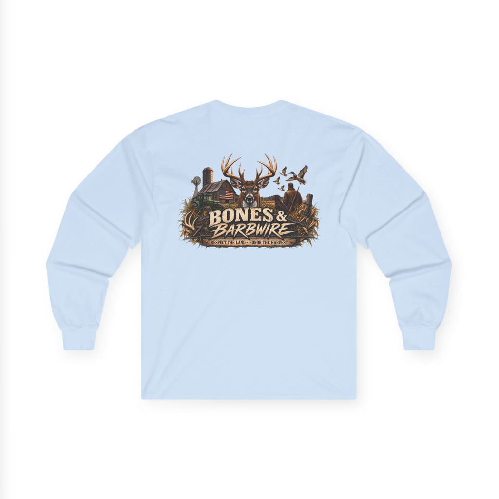 Farming Hunting  Longsleeve T-Shirt | Bones & Barbwire