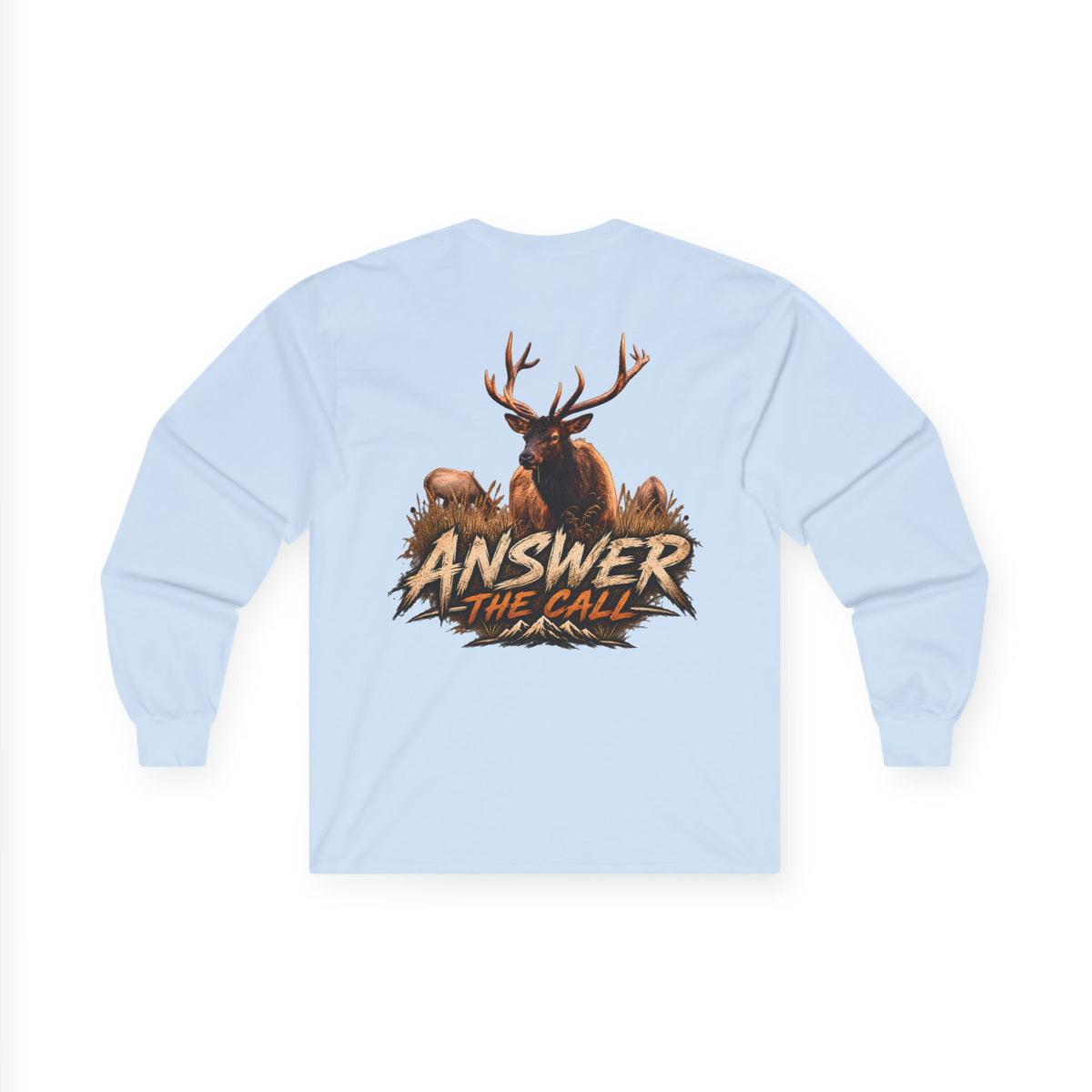 Answer the Call Elk Long Sleeve Shirt | Bones & Barbwire