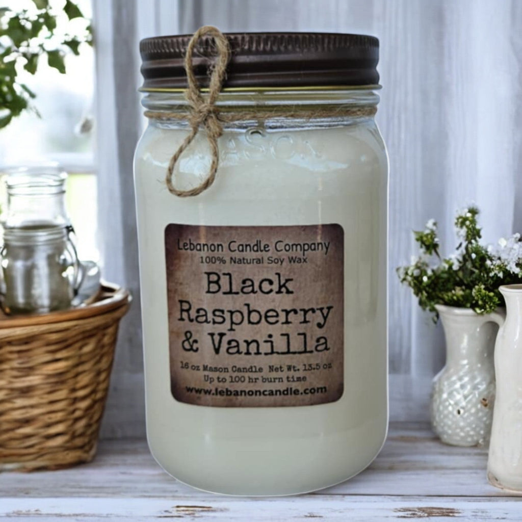 Black Raspberry & Vanilla Candle