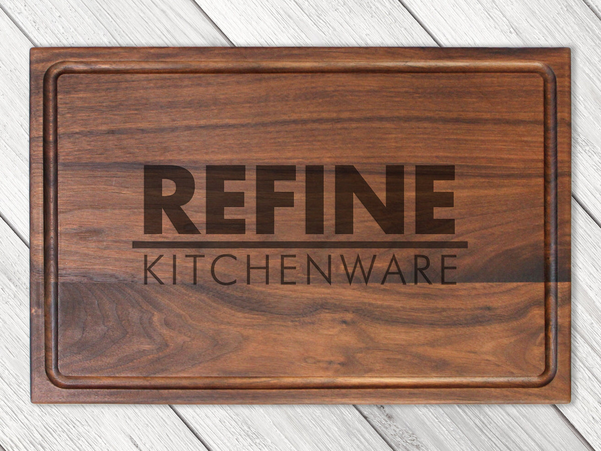 Custom Logo Cutting Board, Company Logo Cutting Board, Logo Engraved Cutting Board Made in the USA